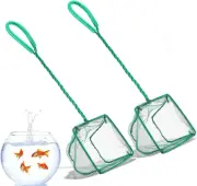 Ecixniy Aquarium Fish Nets - Ecixniy Fine Nylon Mesh with Sturdy Metal Handle...