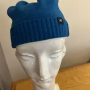 $34 echo wool blend hat Beanie Bluegreen #20