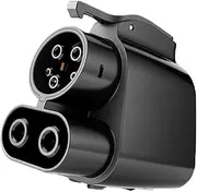 NACS to CCS1 EV Adapter，500A Compatible with Tesla DC Charging Stations Compatible for Ford Rivian GMcar Electric Vehicle Charger Connecter