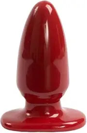 Doc Johnson Red Boy - Large Butt Plug - 5.2 in. Long and 2.2 in. Wide - Prostate Stimulating Anal Toy - For Intermediate to Advanced Anal Players - Designed to Provide a Full Feeling