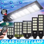 Solar Street Light Outdoor, 40000LM Motion Sensor Solar Outdoor Lights w/ Remote