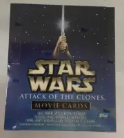 Topps Star Wars Attack of the Clones Movie Cards Factory Sealed Box
