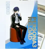 PERSONA 3 RELOAD × MANEKINEKO Hero (Makoto Yuki) foil-stamped Post card
