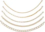 [HOODANCOS] Baseball Cap Hat Chain Detachable Mesh Cap Chain Decor Fashion Hat Accessories Lobster Clasp