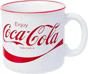 [Silver Buffalo] Coca-Cola Coke Ceramic Camper Mug, 20 Ounces