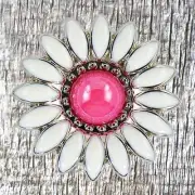 Daisy Pink Concho CON400-C-1/2"-PINK