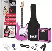 39 Inch Electric Guitar Kit Bundle with 20W Amplifier, All Accessories, Digital