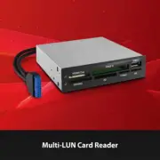Vantec USB3.0 Multi Format 3.5inch Bay Memory Card Reader, UGT-CR940