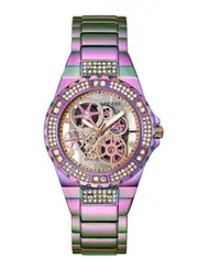 GUESS Multi Iridescent Reveal Watch