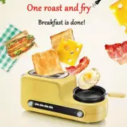 Multifunctional Small Breakfast Machine Set All-in-1 Toaster Mini Frying Pan