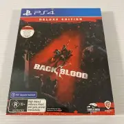 Back 4 Blood Deluxe Edition PS4 | Sony Playstation 4 | Region 4 | PAL | Sealed