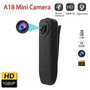A18 Mini HD Camera1080P Pen Pocket Body Cop Cam Micro Video Recorder Night Vision Motion Detection Small Security Camc