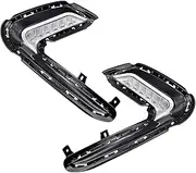 Fog Lights Compatible With Hyundai Elantra 2016 2017 2018 LED DRL Fog Lamp Front Bumper Headlights Daytime Running Turn Signal