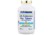 Life Extension Mix Tablets with Extra Niacin, 240 Tablets