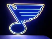 New St. Louis Blues 20"x16" Neon Light Sign Lamp Beer Cave Wall Decor