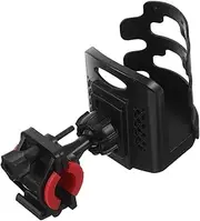 SECFOU Adjustable Mic Stand Cup Holder Versatile Drink Carrier for Water Bottles Travel Mugs Compatible with Microphone Stands for Live Streaming Recording