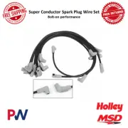 MSD 8.5mm Custom Super Conductor Spark Plug Wire Set Black For Caprice, Camaro
