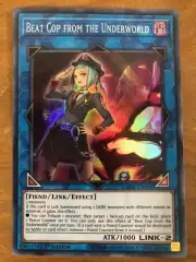 YuGiOh! Beat Cop From The Underworld GEIM-EN048 SUPER Rare 1st Ed