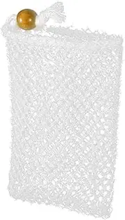 Gogogmee Nylon Mesh Soap Pouch Bathing Soap Bag for Men Women Exfoliating Foaming Saver Pouch Drawstring Portable for Travel Random Color