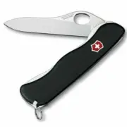 Victorinox Sentinel Clip - Swiss Army Pocket Knife - Black