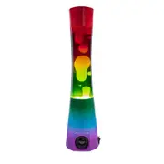 Art + Tech Motion Lamp Speaker LED Light Bluetooth Decor 11.2x40cm Rainbow