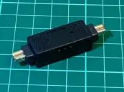 FireWire IEEE 1394 Adapter: 4 Pin Male to 4 pin Male, p/n GAD2831