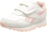 [Reebok] Baby Boys Royal Rewind Run Classic Shoes, FTWR White Classic Pink FTWR White, 8.5 US