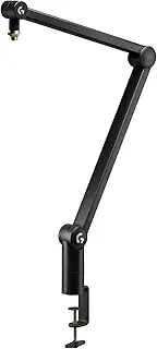 Logitech G Compass Premium Broadcast Boom Arm, Black