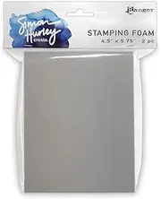 Ranger Simon Hurley Stamping Foam 4.5X5.75, White