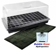Cloning Seed Raising Clone Kit With Heat Mat Germinating Seeds or Cloning Plants