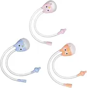 ASAKKURA 3pcs Baby Snots Anti-reflux Baby Nasal Aspirators Baby Nose Cleaners