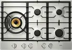 ASKO 75cm 5 Burner Gas Cooktop - Stainless Steel