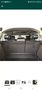 CASIMR Dog Car Barrier for SUVs,Vehicles, Cars, Adjustable Large Pet Gate