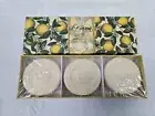 Lemon Handmade Luxury Tuscan Soap Set Crown Edition (3) Made in Italy