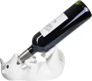 BRUBAKER Wine Bottle Holder Thirsty Unicorn - Drunk Animals - Polyresin