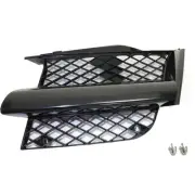 Grille For 2003-04 Mitsubishi OutlAnder Left Side Mesh Black Plastic With Frame (for: Mitsubishi)