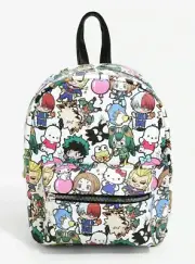 My Hero Academia X Hello Kitty & Friends Sanrio Kawaii Mini Backpack Book Bag