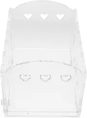 TOPPERFUN Transparent Acrylic Action Figure Display Box DIY Miniature Model Organizer for Dolls Cars Sturdy Dustproof Storage Showcase for Home and Office Collection