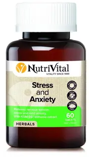Nutrivital Stress And Anxiety | 60 tablets