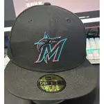 二手NEW ERA MLB 邁阿密馬林魚 經典款 59FIFTY 球員帽 741