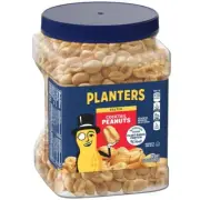PLANTERS Salted Cocktail Peanuts, Party Snack, 35 Ounce (Pack of 1)