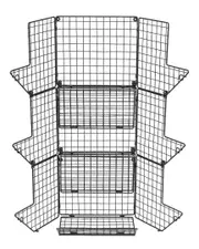 Sorbus 3 Tier Wall Mounted Storage Rack