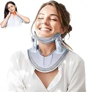 Cervical Neck Traction Device, Neck Stretcher for Neck Traction and Support, Adjustable Neck Traction Devices for Home Use to Relieve Neck Pressure and Pain