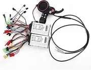 ZAPYVET Electric Scooter Brushless Intelligent Motor Controller 36V 48V 500W 6 Pins MR-100 Instrument Display , for Kugoo, M4 Scooter Electric Scooter Display Screen(Instrument line)