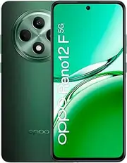 [OPPO] Reno12 F 5G (GSM, International Version) CPH2637 | 6.67" inch, 256GB Storage + 8GB RAM Dual-SIM Unlocked Android 14 Smartphone (Green)