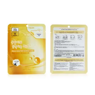 3W Clinic - 面膜 - 輔酶Q10 Mask Sheet - Fresh Coenzyme Q10