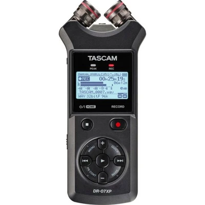 TASCAM DR-07XP 2-Channel 32-Bit Float Portable Audio Recorder