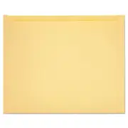 Quality Park Paper File Jackets 9 1/2 x 11 3/4 28 lb Manila Buff 100/Box 63972