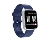 1.3inch Color Screen Blood Pressure Heart Rate Monitor Sport bluetooth Smart Wristband Watch-BLUE