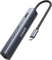 Anker 6-in-1 USB C Hub w/65W Power Delivery 4K HDMI 1 GBPs Ethernet USB Ports…..